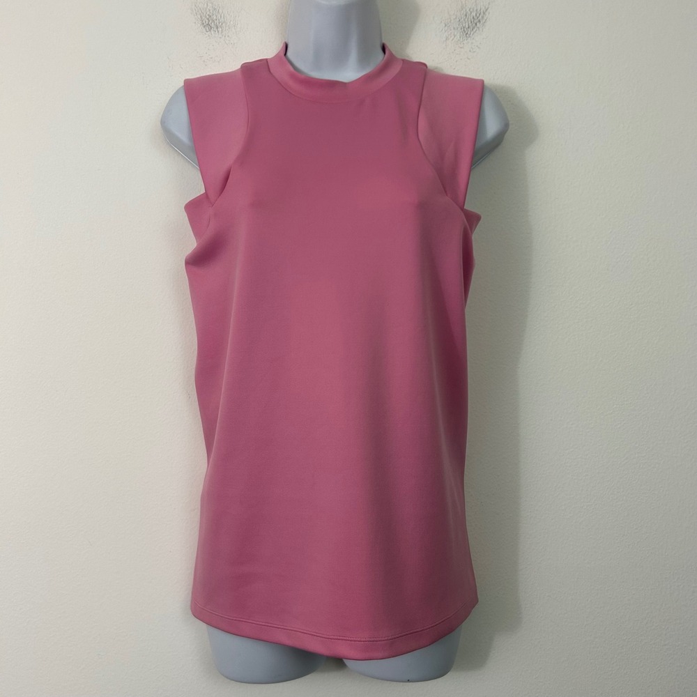 3.1 Phillip‎ Lim Pink Sleeveless Mock Neck Top Womens Small